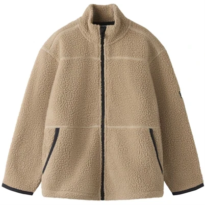 Name It - NKFBulina Teddy Jakke - Gilded Beige